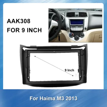 10 cm 2 Din Auto DVD Radio Stereo Crtica Nosač Obloge Montažni Set Ploča Za HAIMA M3 2013 GPS Auto Navigacijski sustav Prednja Ploča Okvir