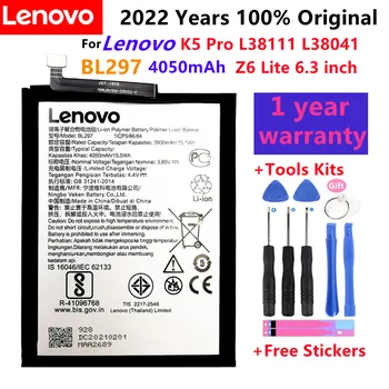 100% Original Visoke Kvalitete 4050 mah BL297 Za Lenovo K5 Pro L38111 L38041 Z6 Lite 6,3 inča Baterije Mobitela + Alata