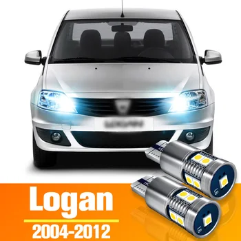 2 kom. LED Dimenzionalni Fenjer Ukupne Svjetiljke Pribor Za Dacia Logan 2004 2005 2006 2007 2008 2009 2010 2011 2012
