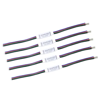 5 kom./lot RGB led Servo kontroler 4 pin 12 12A Mini Prijenosni Led RGB Pojačivač za RGB 5050/3528 SMD led traka