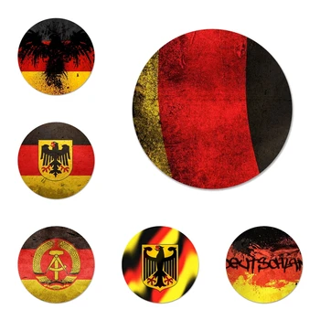 58 mm zastava Njemačkoj Najnoviji Super Slatka Broš Pin Cosplay Ikonu Pribor Za Odjeću Ruksak Ukras Poklon
