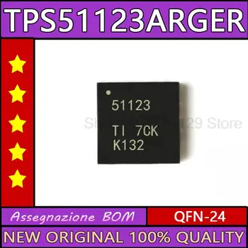 5PCS 51123A TPS51123A TPS51123ARGER QFN-24 Novi originalni čip ic
