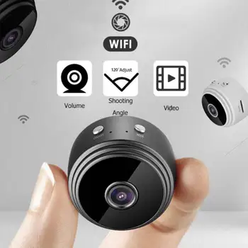 A9 Mini Kamera Sa Wi-Fi 1080 P Bežični Noćni Kamkorder Osnovna WIFI Sigurnost Magnetska Apsorpcijske Skladište
