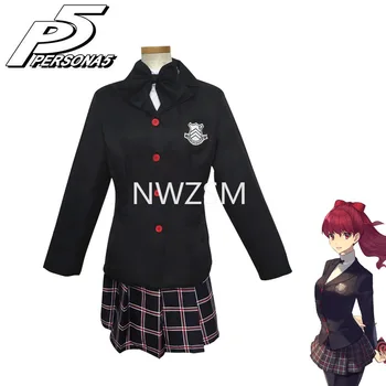 Anime Likovi 5 Kasumi Ren Амамия Uniformi Cosplay Odijelo P5 Campus Cos Uniforma Kaput Odijelo Komplet