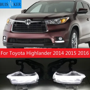 Auto Led Dnevna Svjetla Prednja Rešetka Za Maglu Prednja Svjetla Za Toyota Highlander 2014 2015 2016