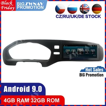 Auto media Player Sa zaslonom osjetljivim na dodir, Android 9 Za Volvo V40 2013-2019 GPS navi stereo audio магнитола kasetofon BT glavna jedinica