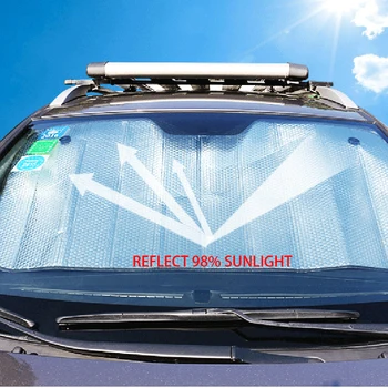 Auto Štitnik Za Sunce Prednji Stražnji Prozor Zavjese Štitnik Za Sunce Vizir Vjetrobran Poklopac Sklopivi Dječji Automobil Uvlačenje Zaštita Od Uv Zračenja