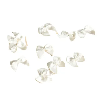 Bijela Jednostavan Modni Luk Od Traka Cvijet Za Šešir Haljina Suknja Pribor Materijal