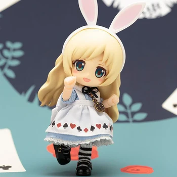 Cu-poche prijatelji Alice Bunny Doll PVC Figurica Naplativa Model Igračke 13 cm