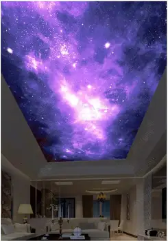 Custom pozadine 3d strop wallpaper HD velika slika fantasy zvjezdano nebo strop zenit zidno slikarstvo pozadina za dnevni boravak