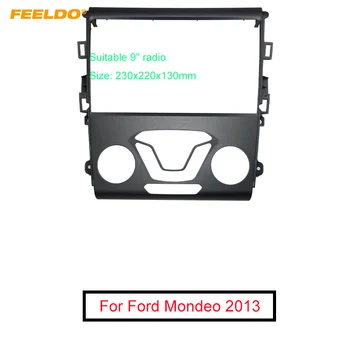 FEELDO Automobil 2DIN Audio Fascije Okvir Adapter Za Ford Mondeo 9 