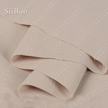 Italija stil proljeće i jesen kaki prugasta tkanina za odijelo тренч hlače classic fabrc telas tecidos stoffen tissu SP5503