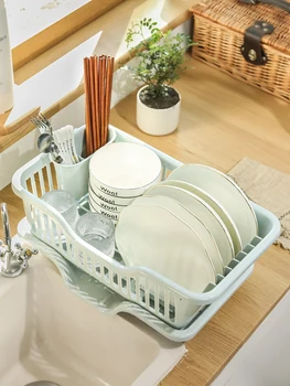 Kuhinjski Stola Košarica Za Odvod Pribor Umivaonik Polica Za Skladištenje Plastične posude Genetika Zdjelu i Stalak Za Šipke Za Jelo Filter Za Vodu