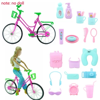 Kućica za Bicikl Bicikl Kuća, Kućica za lutke Pribor Za Pranje Alata Za Barbie 12 