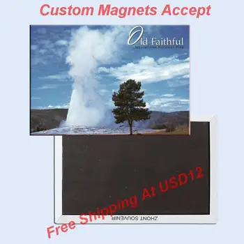 Magneti za putovanja u SAD, Pokloni 78 * 54 * 3 mm, SAD - Magneti za razglednice Nacionalnog parka 