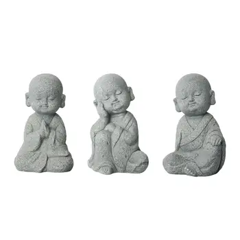 Mini Kip Porekla, Buddha, Figurica i Ukrasa Slatka za Desktop