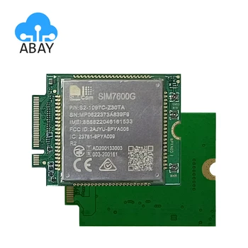 Modul SIMCOM SIM7600G R2 M. 2 LTE Cat1 Pogodan za LTE mreže UMTS GSM s globalnim premazom, prijem GNSS s nekoliko созвездиями