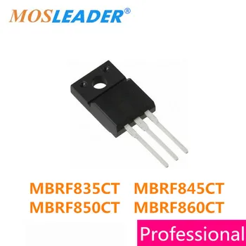 Mosleader 50 kom. TO220F MBRF835CT MBRF845CT MBRF850CT MBRF860CT MBRF835 MBRF845 MBRF850 MBRF860 8A 35 45 50 60 U
