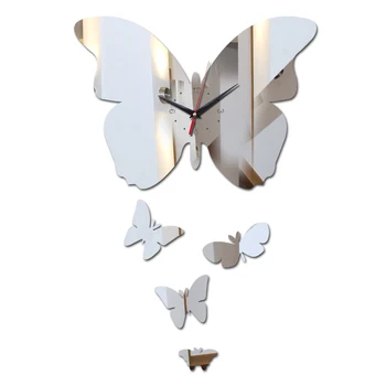 nove vruće Akril zidni satovi top moda moderno uređenje doma dizajn 3d DIY ogledalo crystal Kvarcni sat dnevni boravak poklon