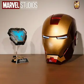 Osvetnik Iron Man Mk50 Elektrolučno Reaktor Tony Stark Srce Marka Figurica Led Svjetiljka Model Superheroja 1:1 Igračka Marvel Нагрудная Lampa Dječji Dar