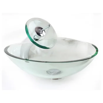 Privatna kupaonica, Stakleni Umivaonici Umivaonici Umivaonici u obliku srca Hoteli u zdjelu za sudoper od kaljenog stakla kupaonica