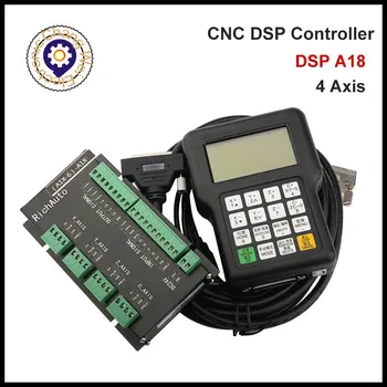 RichAuto DSP A18 4 Osni CNC Kontroler A18s A18e USB Sustav za Upravljanje pomicanjem Ručice Vodič Za Router CNC