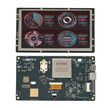 SCBRHMI 7,0 Industrijski Tip HMI Smart UART Serijski TFT LCD Modul za Prikaz Traka za Arduino ESP32 ESP8266