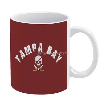 Starinski Crvena Tampa Bay, Stari Gusar, Tb, Strme Kava Mugs Tampa Bay, 330 ml, Kreativno Prometna Krigla i Čaša, Ured za Posuđe za Piće, Šalice Tazza Buc
