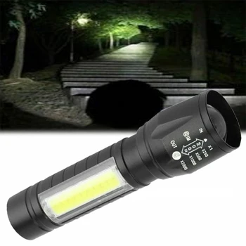 Svjetiljka Visoke Svjetline T6LEDHigh Prijenosni Vodootporan Svjetiljku USB Punjiva Održivi COB LED Lampa Lampa Za Biciklizma