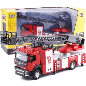 Visoka imitacija 1:32 rafting požara i spašavanja, znanstveni vozilo, vatrogasna kola, originalno pakiranje, poklon kutija, dostava je besplatna