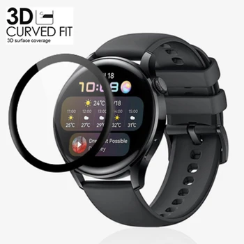 Zaštitna Folija s Zakrivljene Oštrice 3D za Huawei Watch 3 Soft Full Cover Zaštitna Folija za Ekran