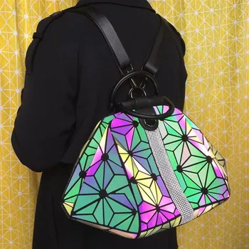 Ženska torba-ruksak, dizajn Višenamjenski Deformirani ruksak, Luksuzna Osvijetljena Putnu Torbu Na Rame, Ženski torbu a Dos
